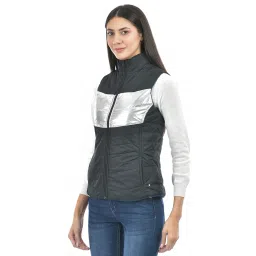 NUMERO UNO Blue & Silver Regular Fit Reversible Jacket image 3