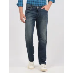 Numero Uno Blue Cotton Skinny Fit Jeans-picture-48