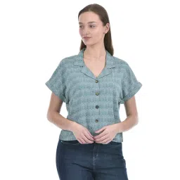 NUMERO UNO Blue Printed Shirt-picture-32