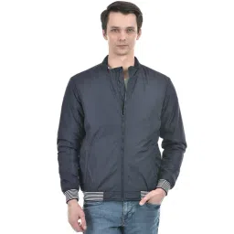 Numero Uno Blue Regular Fit Jacket-image-42