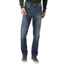 NUMERO UNO Blue Solid Jeans-image-8