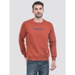 Numero Uno Brown Regular Fit Logo Printed Sweatshirt-picture-36