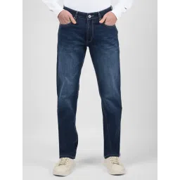 Numero Uno Dark Blue Regular Fit Jeans-picture-37