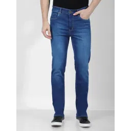 Numero Uno Dark Blue Regular Fit Mid Rise Jeans-picture-31