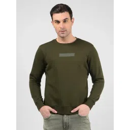 Numero Uno Green Regular Fit Sweatshirt-picture-30