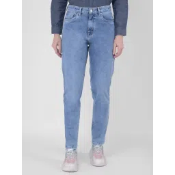 NUMERO UNO Light Blue Regular Fit High Rise Jeans-picture-38