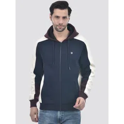 Numero Uno Men Colourblocked Hooded Sweatshirt-picture-26