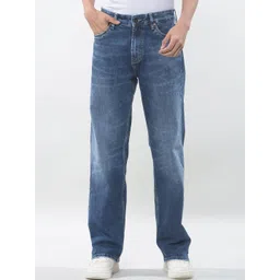 Numero Uno Men Relaxed Fit Mid-Rise Light Fade Stretchable Jeans image 1