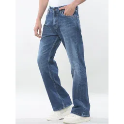 Numero Uno Men Relaxed Fit Mid-Rise Light Fade Stretchable Jeans image 2