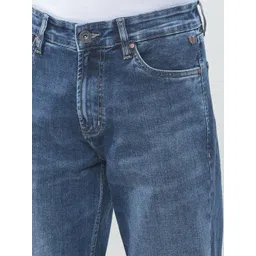 Numero Uno Men Relaxed Fit Mid-Rise Light Fade Stretchable Jeans image 5