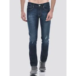 Numero Uno Men Skinny Fit Low-Rise Mildly Distressed Light Fade Stretchable Jeans-picture-29