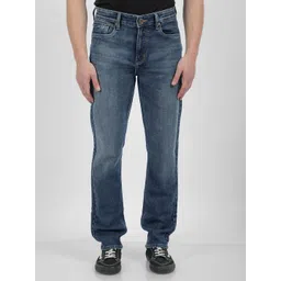Numero Uno Men Slim Fit Mid Raise Heavy Fade Stretchable Jeans-picture-26