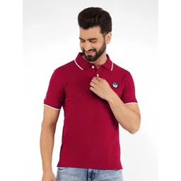 Numero Uno Men Solid Polo Collar Cotton T-shirt-picture-19