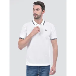 Numero Uno Men Solid Polo Collar Cotton T-shirt-picture-40