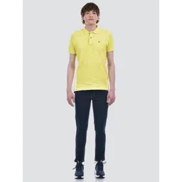Numero Uno Men Solid Polo Collar Cotton T-Shirt image 4