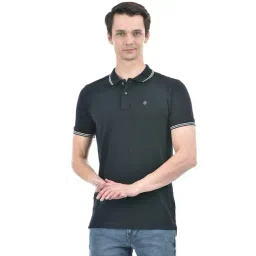 Numero Uno Navy Cotton Slim Fit Polo T-Shirt-picture-33