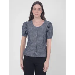 NUMERO UNO Navy Printed Shirt-picture-30