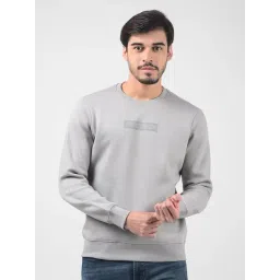 NUMERO UNO Silver Regular Fit Pullover Sweatshirt-picture-35