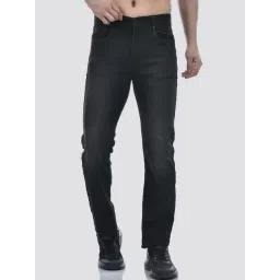 NUMERO UNO Washed Black Slim Fit Mid Rise Jeans-picture-32