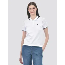 NUMERO UNO White Cotton Solid T-Shirt-picture-31