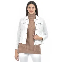 NUMERO UNO White Regular Fit Denim Jacket-picture-23