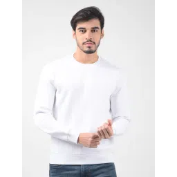 NUMERO UNO White Regular Fit Pullover Sweatshirt-picture-38