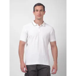 NUMERO UNO White Solid Polo T-Shirt-picture-34