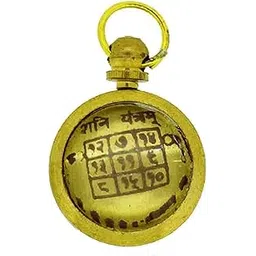 numeroastro Shani Yantra Pendant In Ashtadhatu (1 Pc)-picture-18