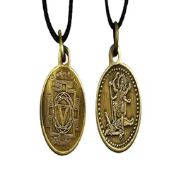 numeroastro Unisex Gold-Toned Brass Pendant-picture-15