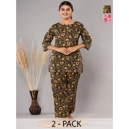 NUNCHII Women Printed Night suit-picture-21