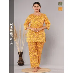 NUNCHII Women Printed Night suit-picture-26