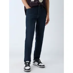 nuon men Nuon by Westside Dark Blue Slim-Fit Mid-Rise Jeans-picture-28