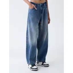 nuon women Nuon by Westside Blue Faded High-Rise Jeans-picture-41