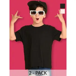 NUSYL Boys 2 Drop-Shoulder Sleeves T-shirt-picture-55