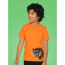 NUSYL Boys Animal Graphic Placement Printed T-shirt-picture-13