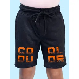 NUSYL Boys Graphic Printed Regular Fit Mid-Rise Shorts-picture-29