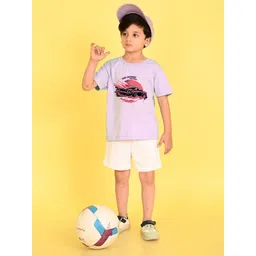NUSYL Boys Graphic Printed Round Neck Oversized T-shirt-picture-30