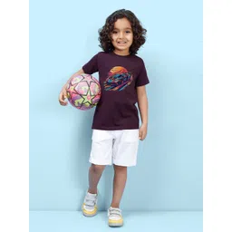 NUSYL Boys Graphic Printed Round Neck T-shirt-picture-53