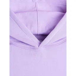 NUSYL Boys Just Chill Printed Hooded Oversized Sweatshirt image 3