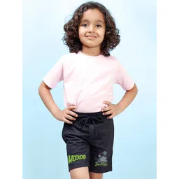 NUSYL Boys Mid-Rise Cotton Shorts-picture-30