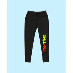 nusyl Boys Mid-Rise Waist Joggers with Drawstrings-picture-13