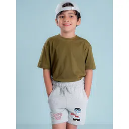 NUSYL Boys Printed Cotton Shorts-picture-32