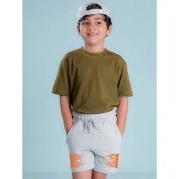 NUSYL Boys Printed Cotton Shorts-picture-44