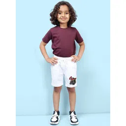 NUSYL Boys Printed Cotton Shorts image 2