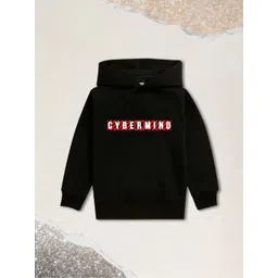 NUSYL Boys Printed Hooded Long Sleeves Pullover Sweatshirt-picture-33