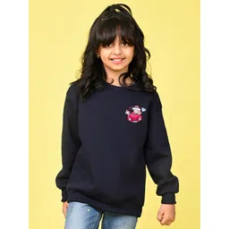 NUSYL Girls Fleece Oversized Sweatshirt-picture-23