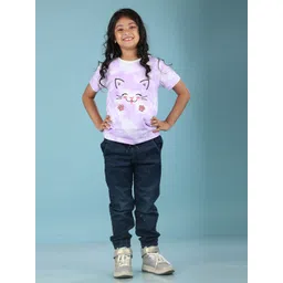 NUSYL Girls Graphic Printed T-shirt-picture-42