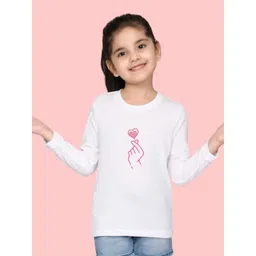 NUSYL Girls Graphic Printed T-shirt-picture-24