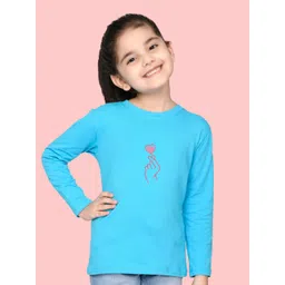 NUSYL Girls Graphic Printed T-shirt-picture-31