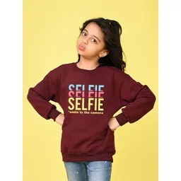 NUSYL Girls Printed Sweatshirt-picture-11